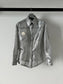 Thierry Mugler Structured Aluminum Blend Shirt