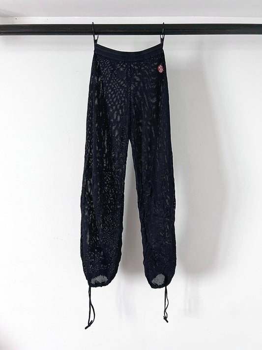 Marithe + Francois Girbaud Perforated Pants