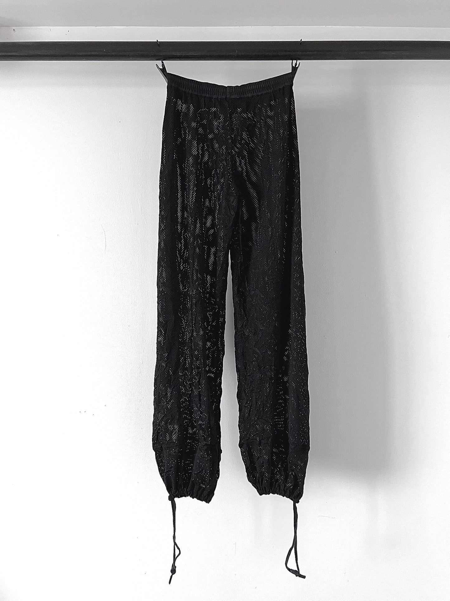 Marithe + Francois Girbaud Perforated Pants